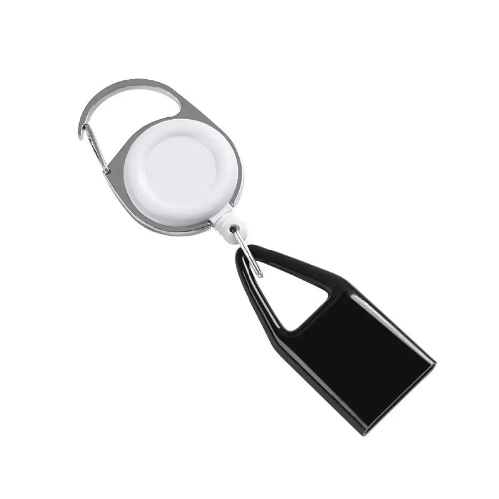 New Design Portable Lighter Holder for Handbag Retractable Lighter Clip for Belts Removable Carabiner Clip
