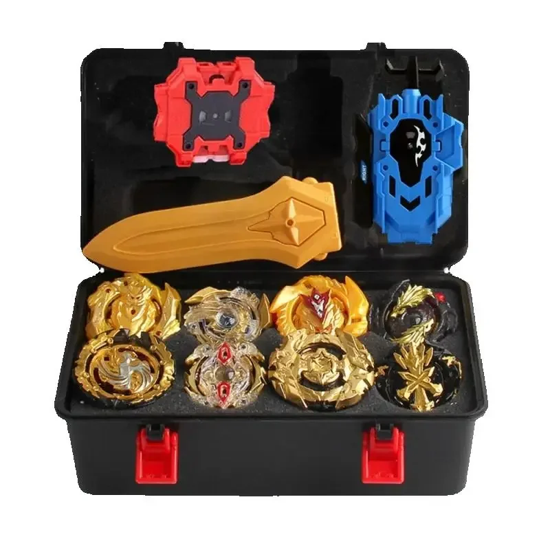 Beyblade Burst Bey Blade Toy Metal Funsion Bayblade Set Storage Box With Handle Launcher Plastic Box Toys For