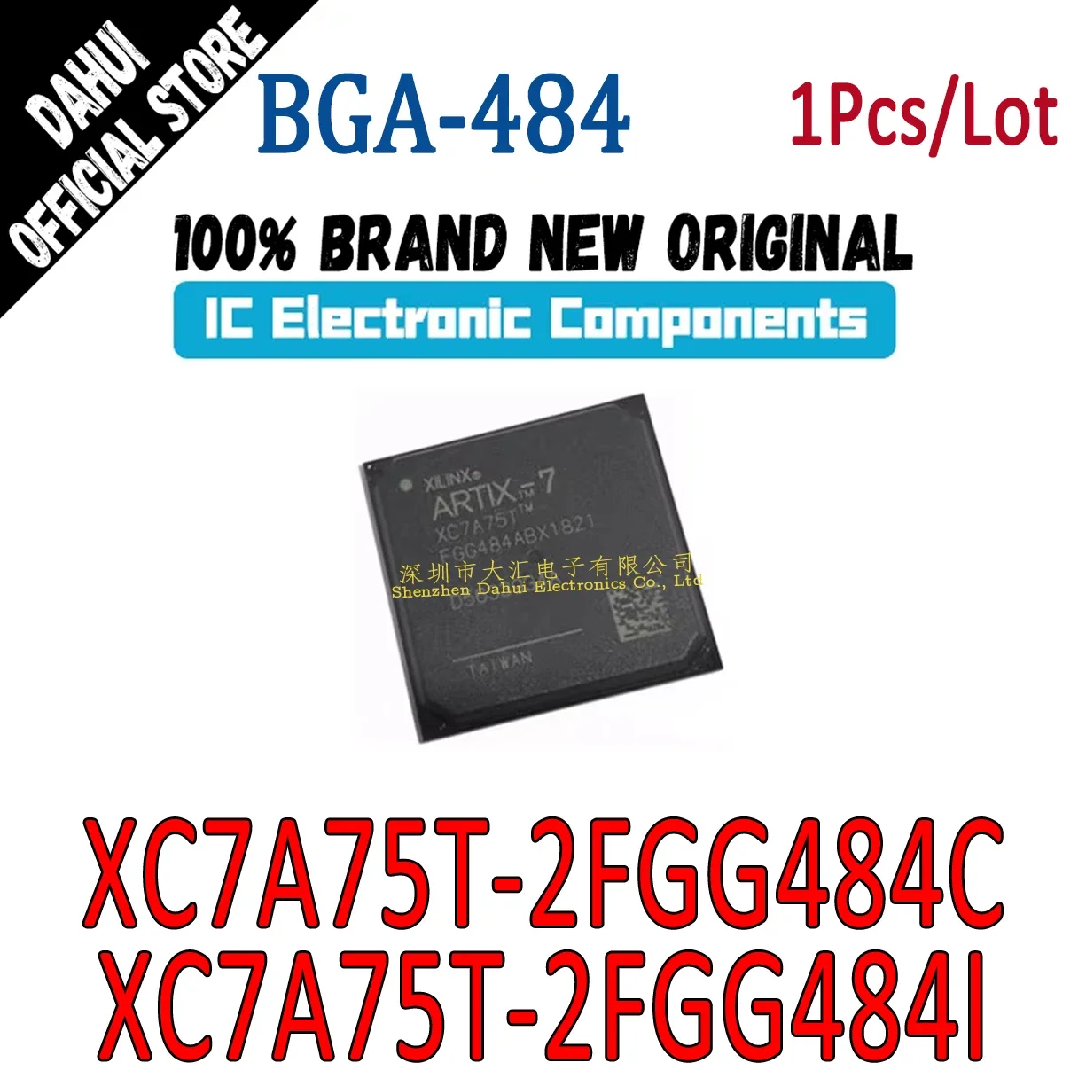 

XC7A75T-2FGG484C XC7A75T-2FGG484I BGA-484 Programmable logic chip IC new original