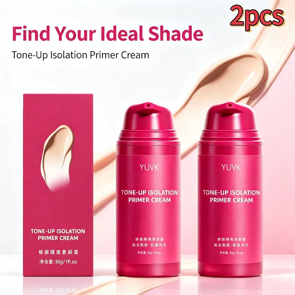 Color‑Changing Liquid Foundation Cream Tone-Up Isolation Primer Full Coverage Concealer Nourish Smooth Fine Lines Easy Makeup