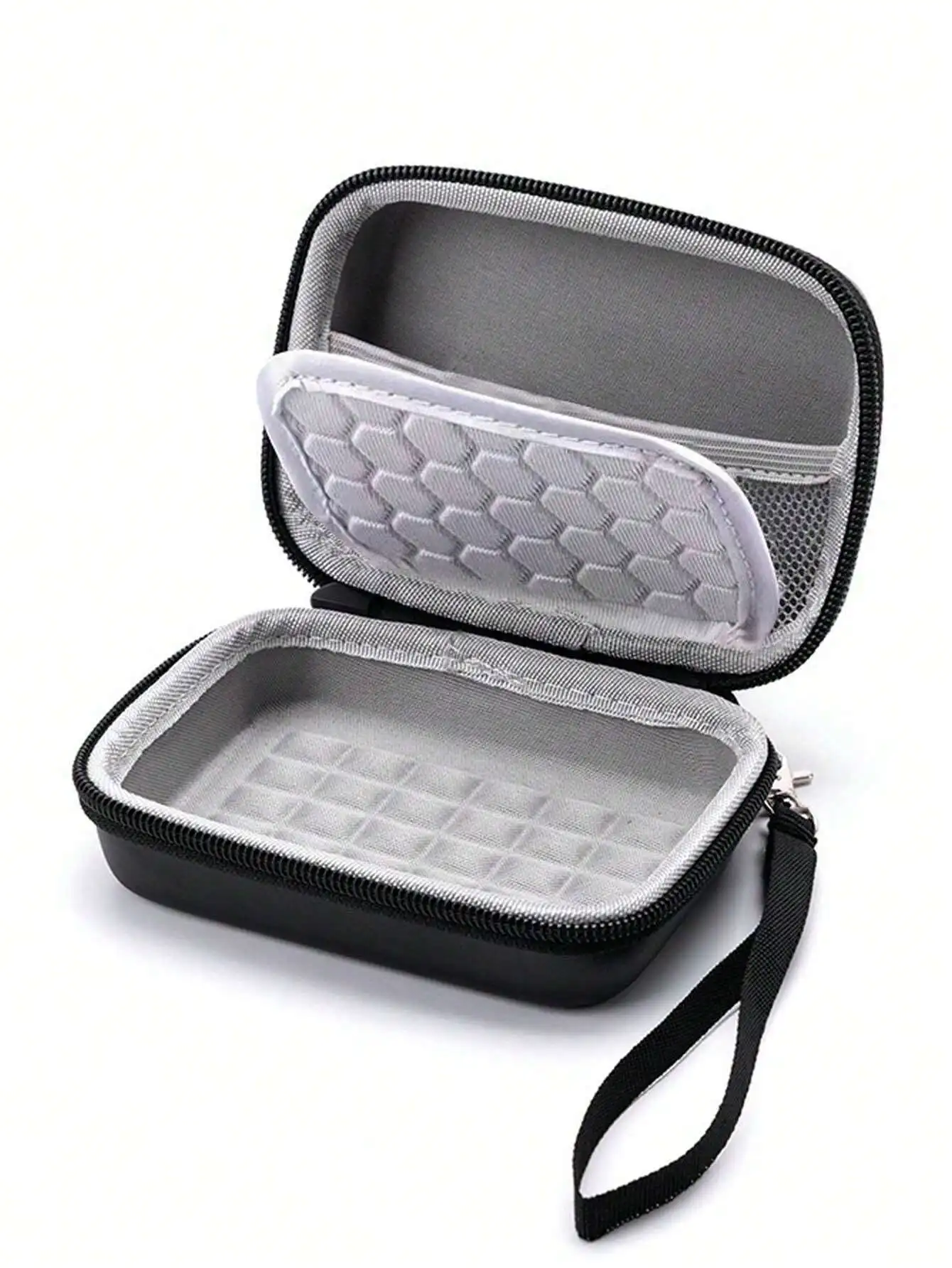 

Жесткий чехол для камеры из EVA с застежкой-молнией и ремешком, портативный ударопрочный дорожный чехол для аксессуаров цифровых камер