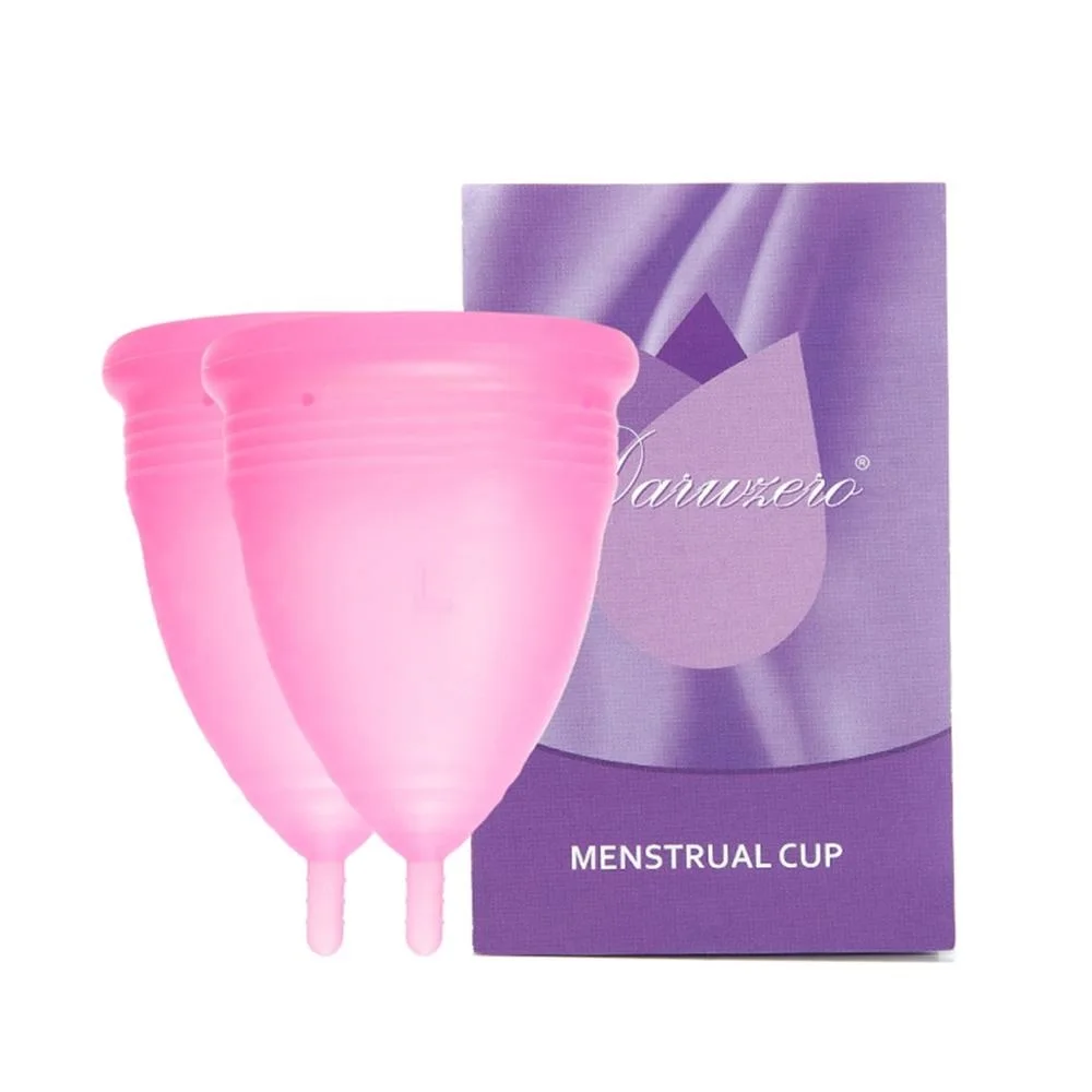 Deluxe Medical Grade Silicone Menstrual Cup Feminine Hygiene Menstrual Cup Menstrual Period Cup Women Lady for Menstrual Period