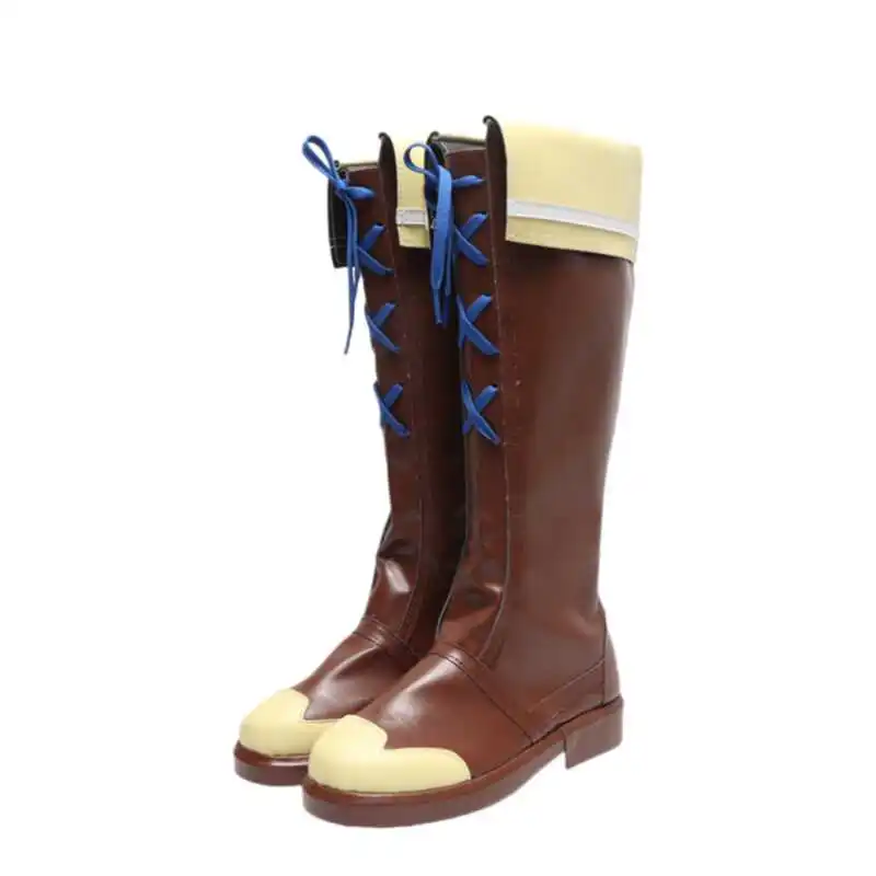 Jeu joli Derby Matikanetannhauser, chaussures de Cosplay, bottes Omachi-chan pour fête d'halloween, femmes et hommes adultes