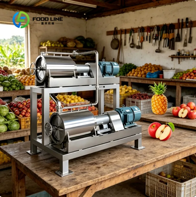 Automatic Industrial Juicing Machine Commercial Juice Extractor for Fruit Processing Plants and Beverage Factories