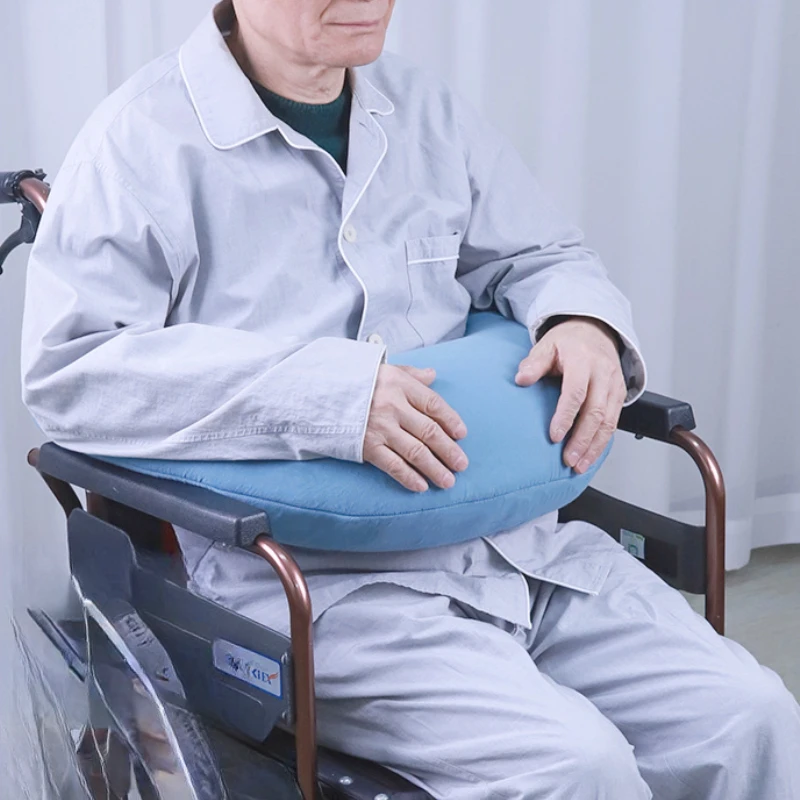 Almohada para silla de ruedas con inclinación frontal, almohadilla especial para reposabrazos, soporte para brazo, almohada para silla de ruedas de lactancia para ancianos postrados en cama hemiplégicos