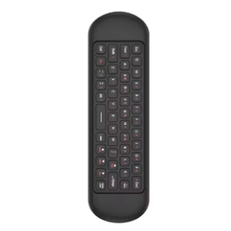 JABS-Air Mouse التحكم عن بعد جيروسكوب لاسلكي بإضاءة خلفية لوحة مفاتيح صغيرة وضع مزدوج BT5.2 7 ألوان خلفية