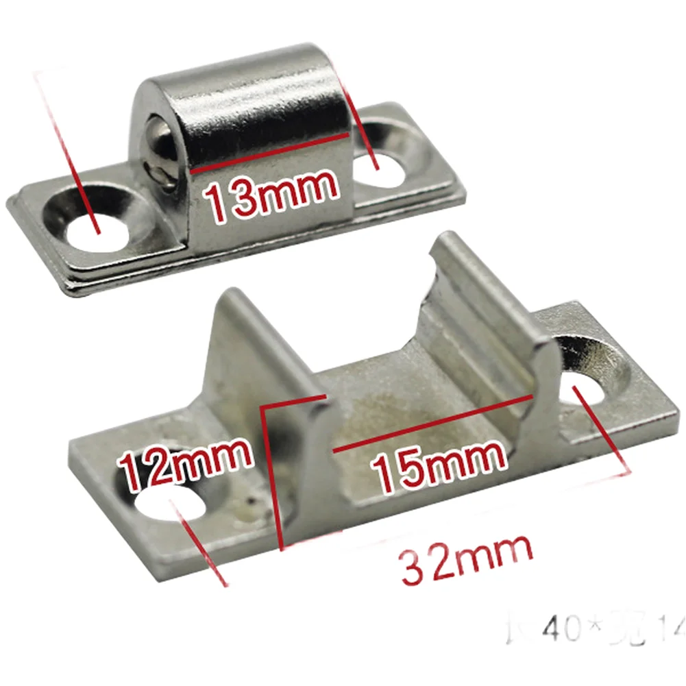 2 Pair Metal Range Hood Panel Clips Designed for Direct Replacement and Functional Support of Existing Panel Systems