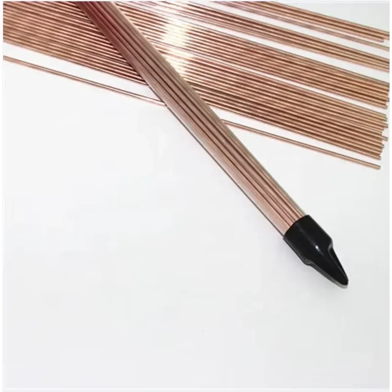 5% Silver Brazing Rod Flat Welding Copper Brazing Rod BCu89PAg Silver Weld Wire