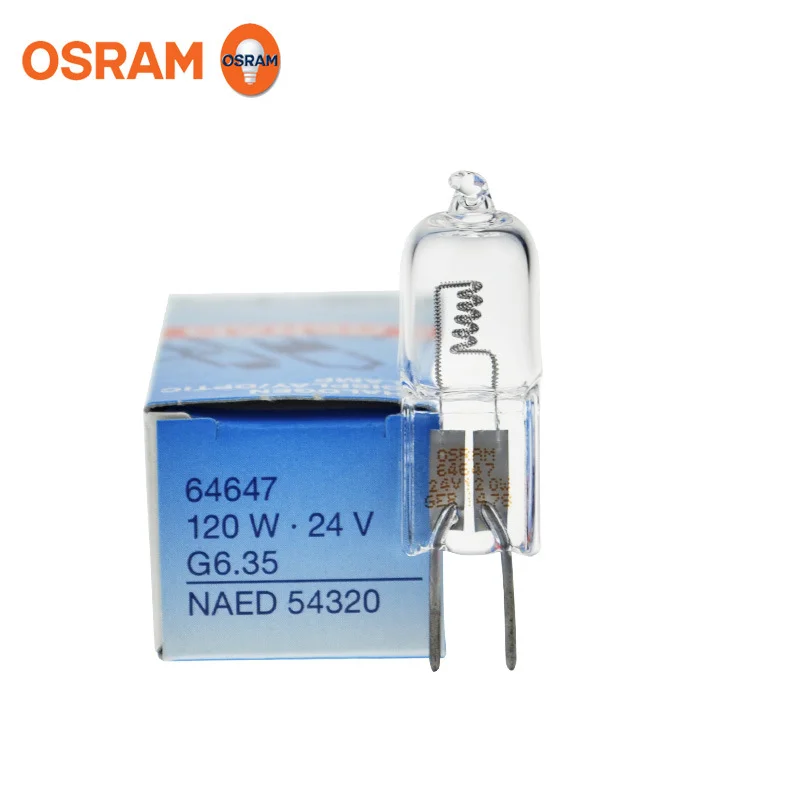 

（2PCS）Osram 64647 halogen lamp bead 24V120W surgical shadowless bulb microscope lamp bead