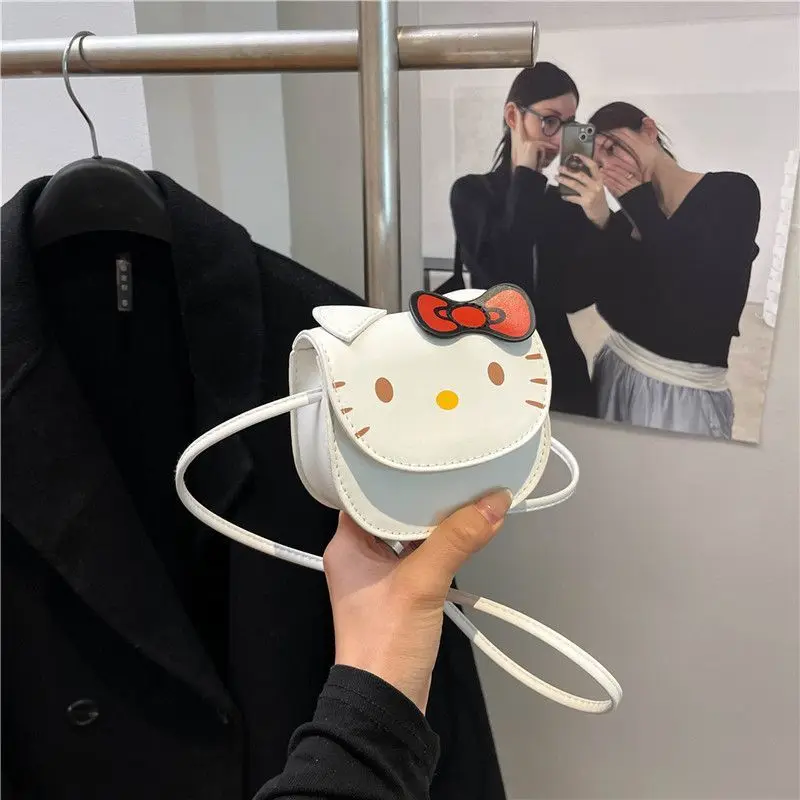 

Креативная мини-сумка для хранения с героями мультфильмов «Hello Kitty», милая модная универсальная одежда, аксессуары, сумка через плечо, подарок на день рождения