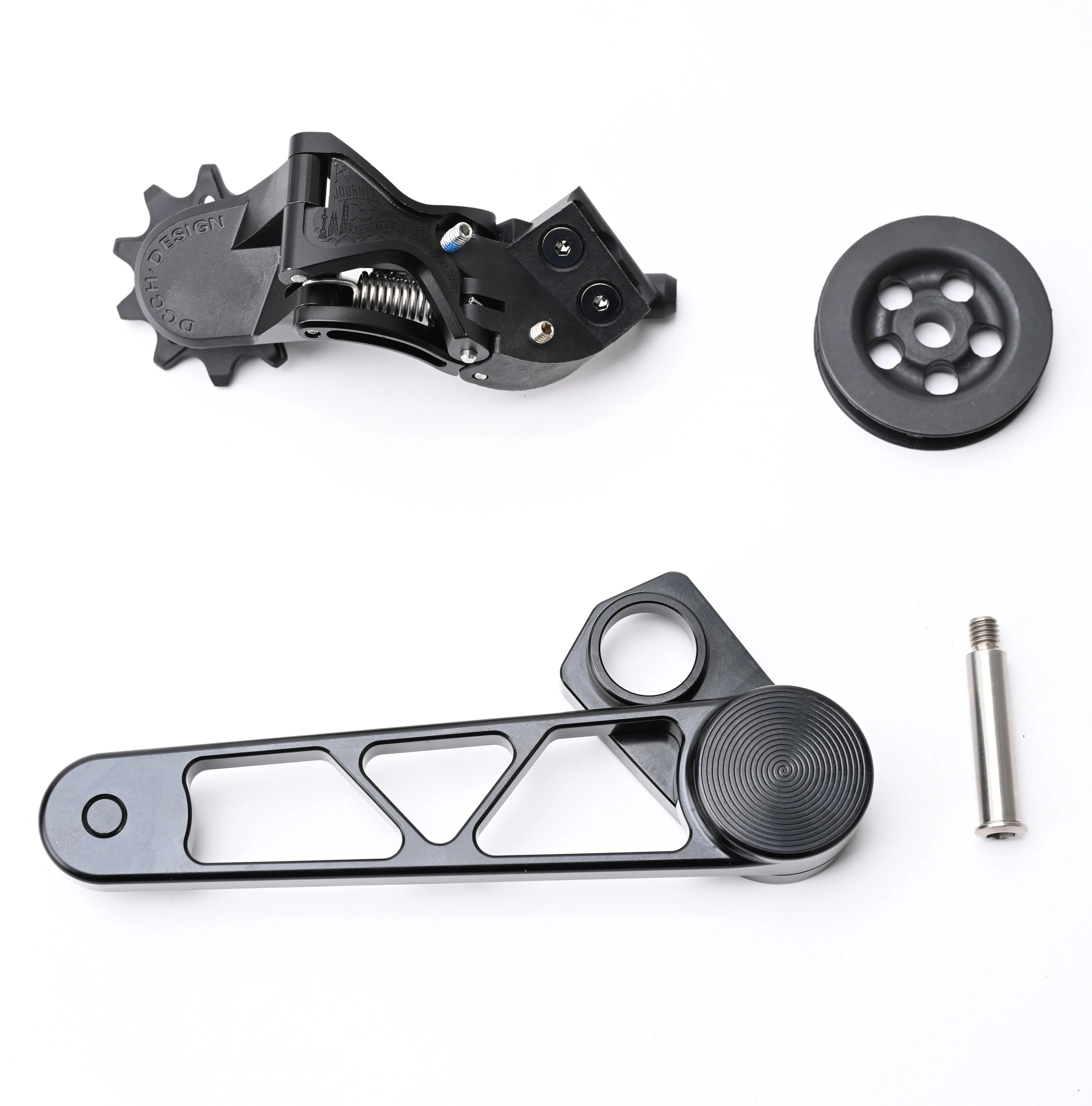 Acrz For Brompton Folding Bicycle 7-Speed Shifting System Suitable For A/C/P/T Line Aluminum Alloy CNC Transmission Kit 206g