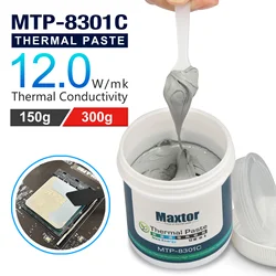 12W/mk Thermal Paste Maxtor 150g/300g Grease for cooling fan CPU PC GPU VGA PS4 Computer 5G MCU Thermal Heatsink Paste
