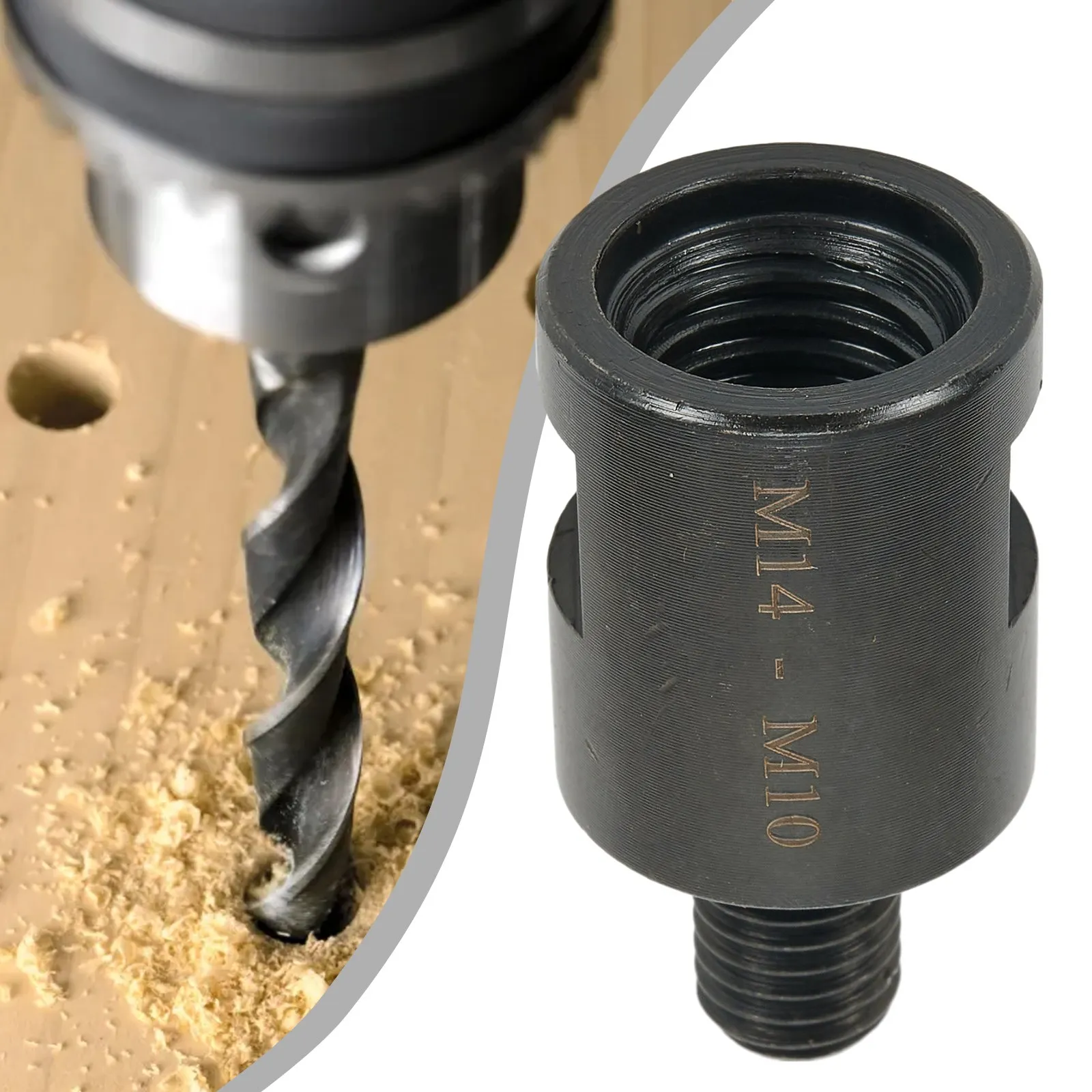 1pc Angle Grinder Adapter Converter M10 For M14 5/8-11 For Polishing Pads Backer Plate Polishing Machine Power Tool Parts