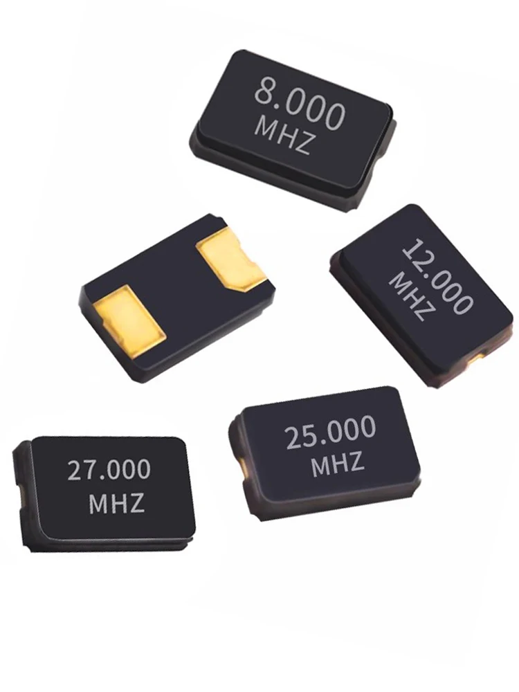 10pcs SMT crystal oscillator 5032 passive 2-pin/2P ceramic 8MHz/10M/12M/13M/16M/20M/24M/26/11.0592MHz/22.1184M/27M