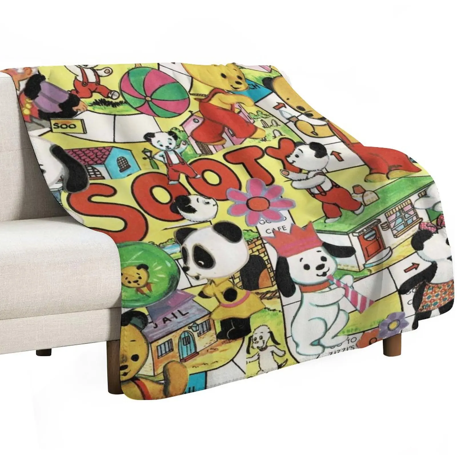 

Sooty Throw Blanket christmas decoration For Baby Blankets Sofas Of Decoration Summer Beddings Blankets