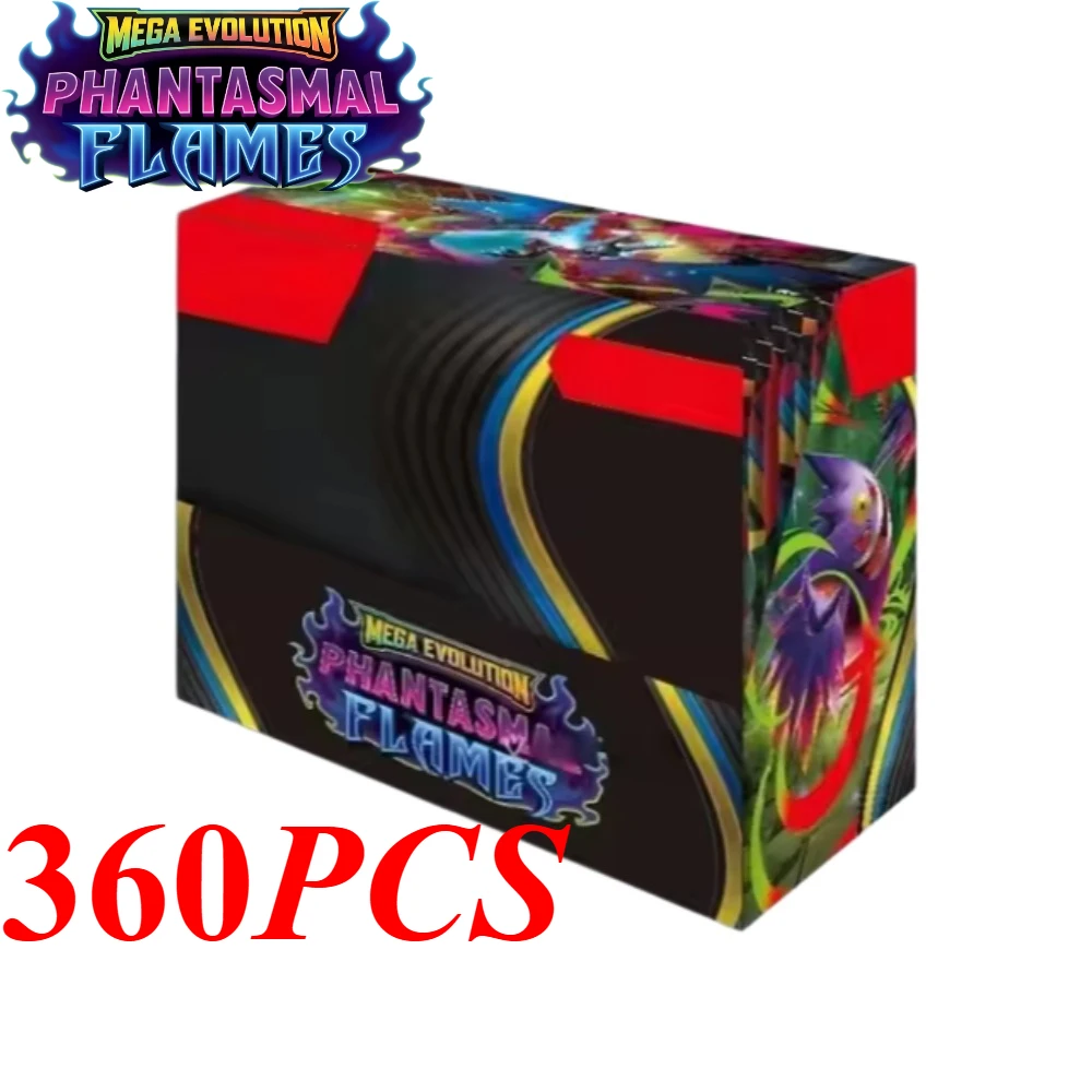 Pokémon TCG Mega Evolution Pitch Black Booster Display Box Phantasmal Flames Booster Box Trading Card Game Collection Engels