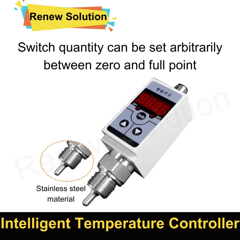 Intelligent digital temperature controller PNP NPN 4-20mA temperature control switch transmitter