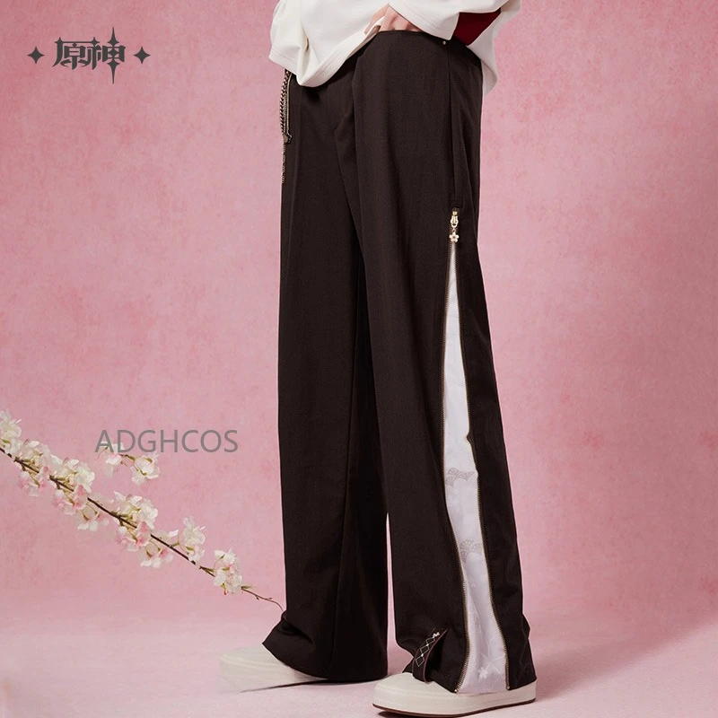 

Official Genshin Impact Yae Miko Impression Series Casual Pants Peripheral Fashion Loose Fit Trousers Daily Wear Cosplay Gift