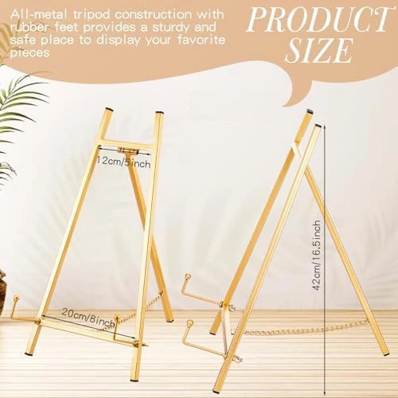 Современная металлическая подставка для штатива, настольная подставка, искусство, фотография для свадьбы, прочная подставка для фотографий