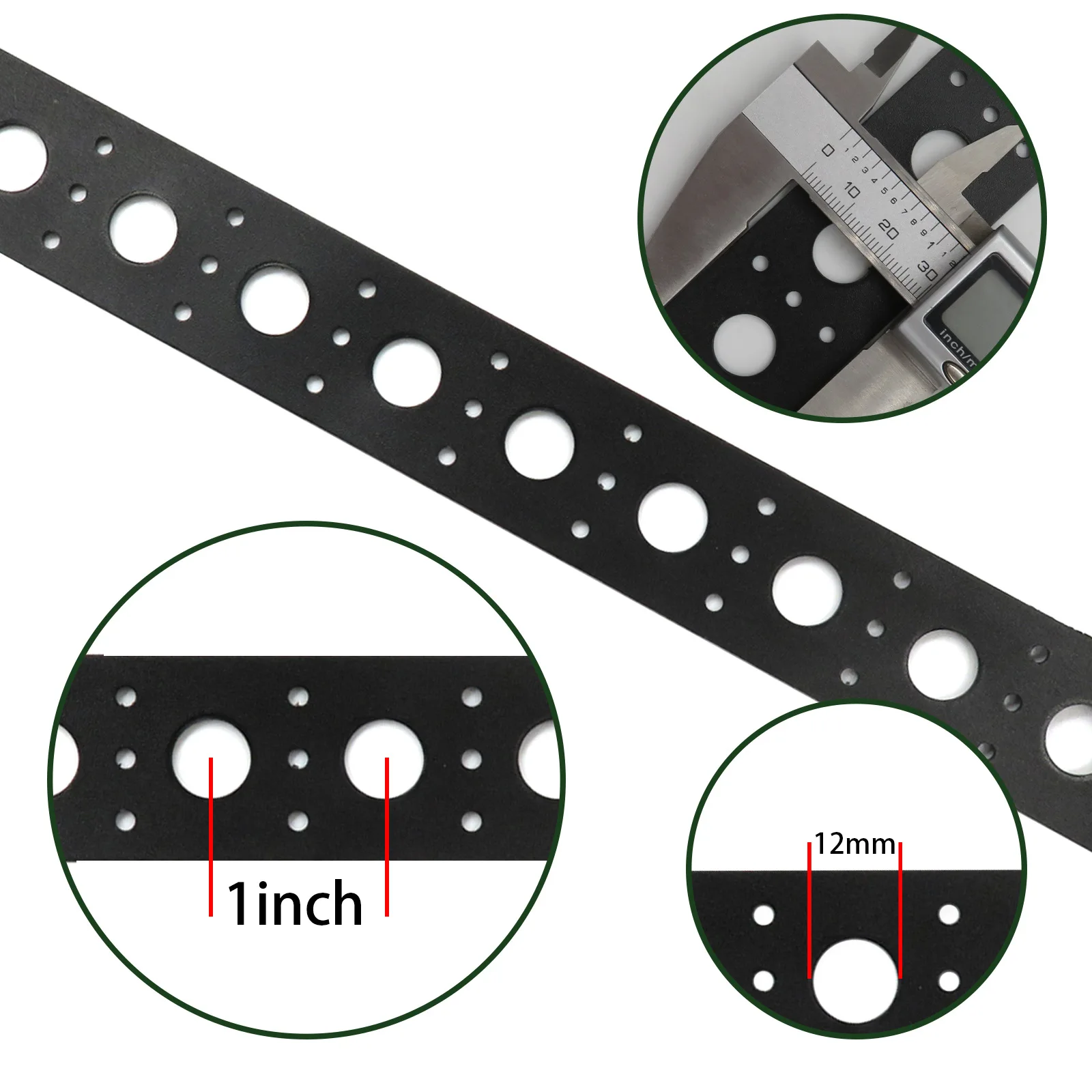 Nastro flessibile della fascia di Design fai-da-te costruisci la corda della cintura della striscia di montaggio dell'albero di natale per la cintura di installazione dei moduli Pixel Led Fullcolor F12mm