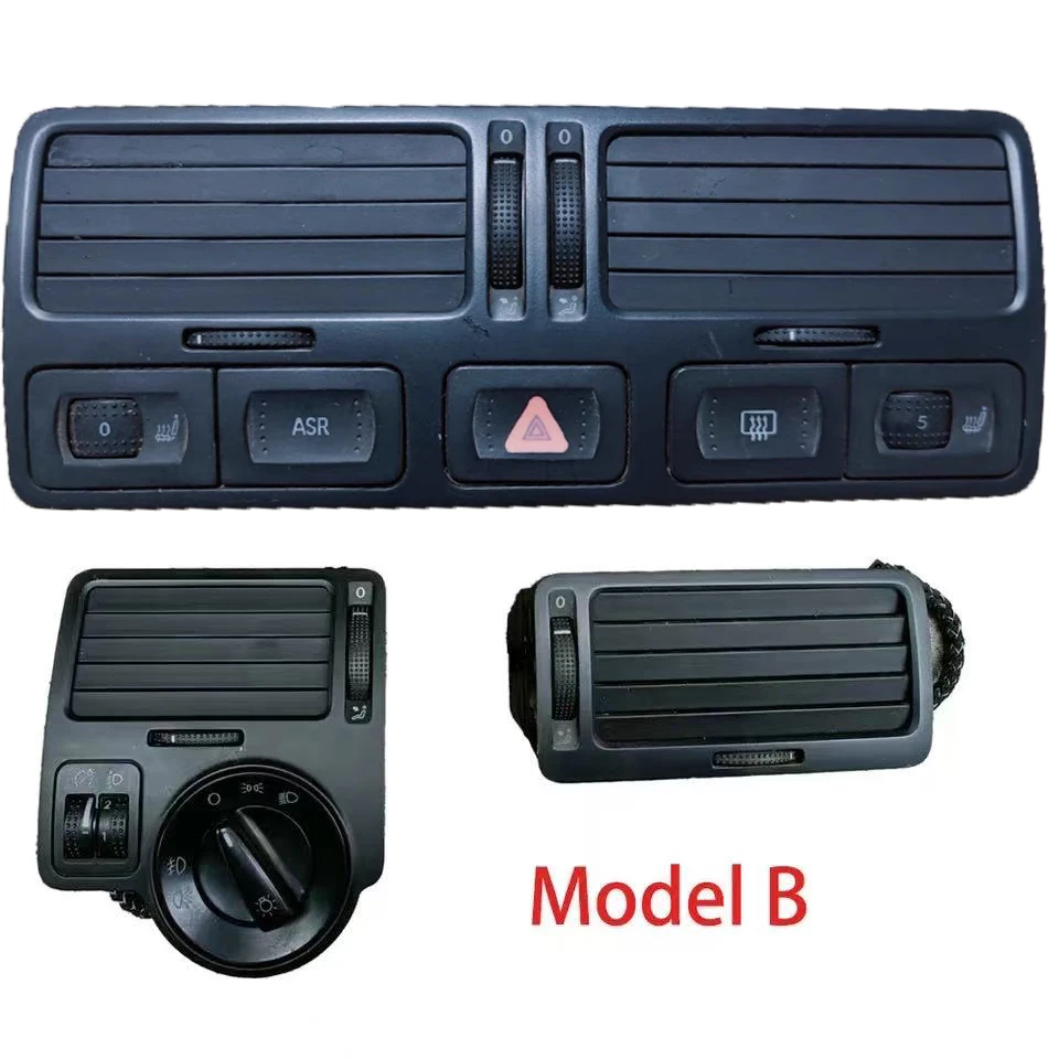 Geschikt voor MK4 Golf 4, originele Y-vormige instrumentenuitlaat, centrale airco-uitlaat, onderdeelnummer 1J1819710B