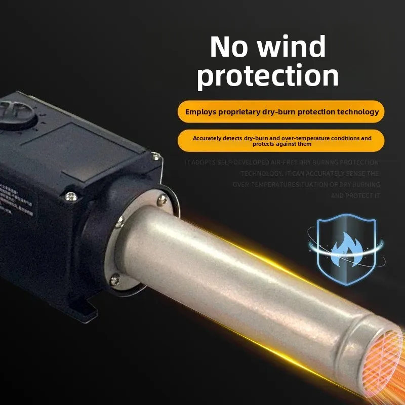 Hot air heater Small industrial hot air blower High power 3300W temperature regulation drying Heat shrinkage circulation