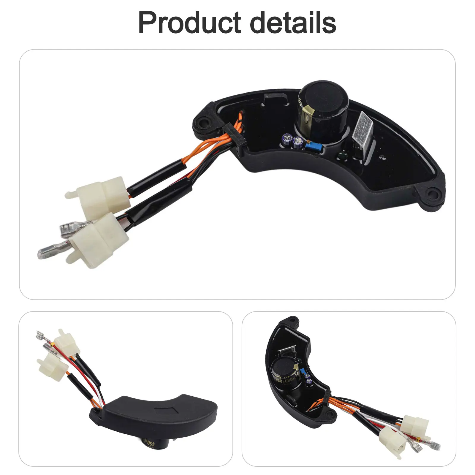 Three Phase Automatic Voltage Regulator AVR 380V 8Wire for Generators For 5KW 8KW with Stable Voltage Output Function