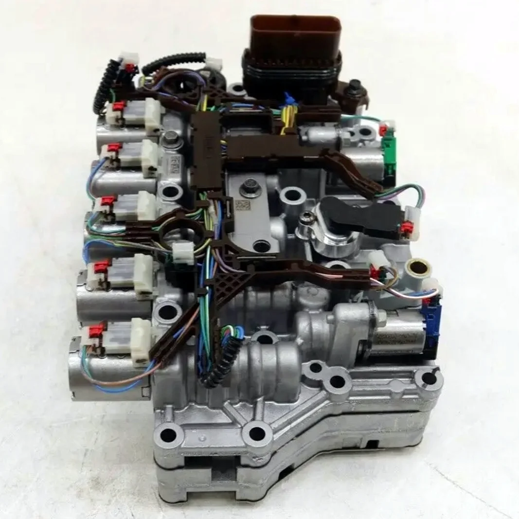 Tom Auto8F24 8F35 8F40 صمام الجسم 8 سرعات ناقل حركة أوتوماتيكي مع الملف اللولبي مع الأسلاك تسخير لقطع غيار السيارات فورد