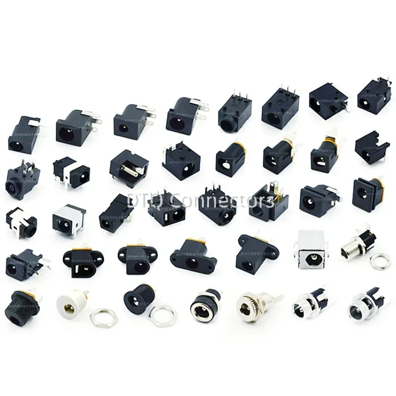 Supply and production of direct source plugs and sockets 5.5 * 2.1 power supply DC-005B power supply base 5.5x2.5mm