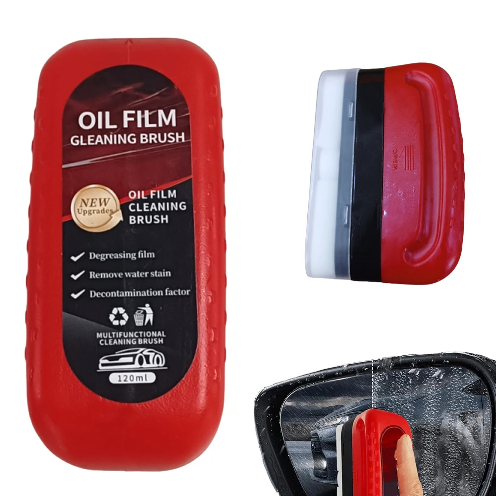 

Windshield Oil Film Cleaner Car Windshield Cleaner Removes Dirt Glass Polishing Agent Powerful Windshield Oil Film Stain Removal
