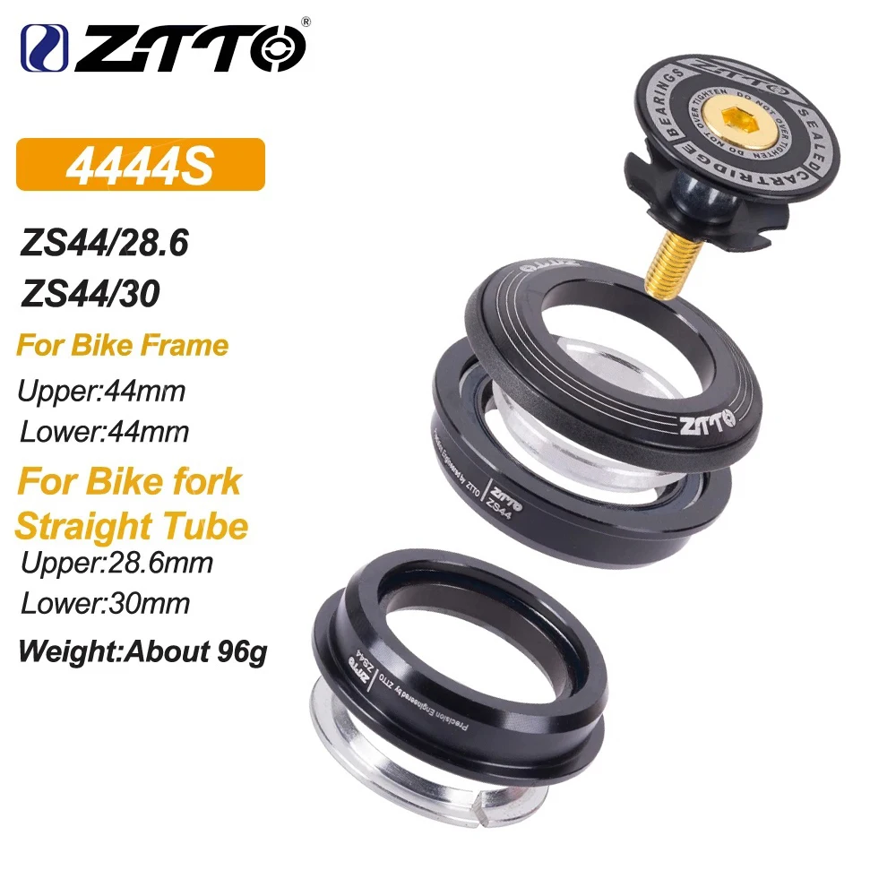 ZTTO MTB Road Bike Internal Threadless Headset SEMI-INTEGRATED CNC Headset 1 1/8\