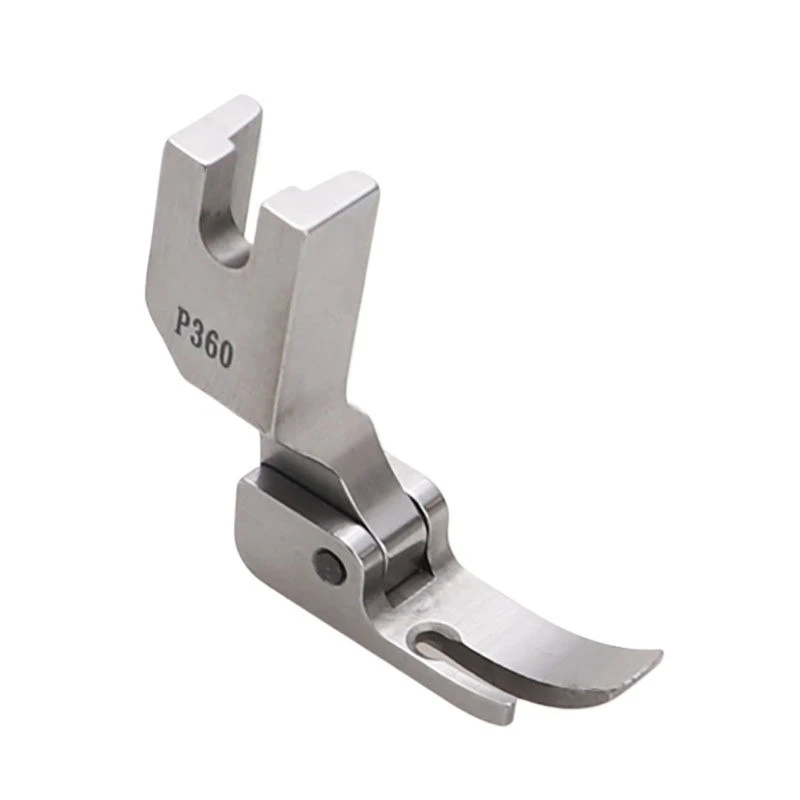 For Steel Computerized Flat Trolley Zipper Presser Feet P360/P361 Narrow Sides 0.1 Large and Small Edges Zipper Presser Feet