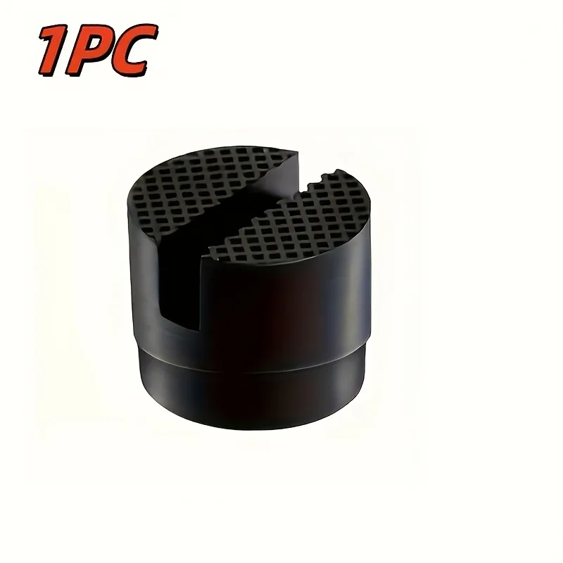 The Vehicle Lift Holds The Rubber Pad universal cylindrical rubber support pad, car protective rubber shock absorber block