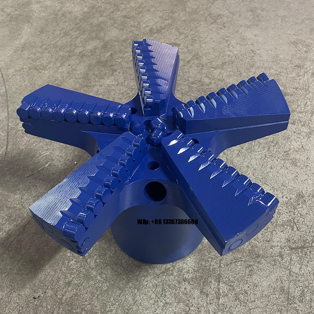 

200mm 5 Blades Non-Core PDC Drill Bit Hard Rock PDC Drilling Tools Forged Diamond Cutter API Certified