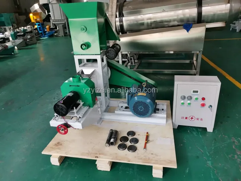 Other Food Progressing PET Feeds Pelletizer Machine Dog Cat Feed Pellet Floating Fish Feed Making Extruder Machine For Fish