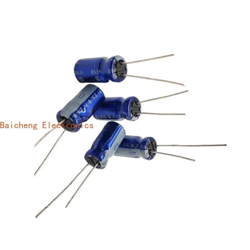 10PCS New 2.5V Super Gold Farad Capacitor 2.5V0.7F Winding Type 1.0F - Image 4