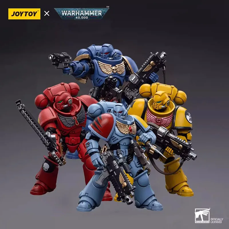 

Экшн-фигурка JOYTOY Warhammer 40 к 1/18 Космос волки кровь ангелы Имперские Кулаки ультрамарины интерсектиторы 12 см модель солдата