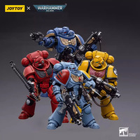 JOYTOY Warhammer 40K 1/18 Space Wolves Blood Angels Imperial Fists Ultramarines Intercessors Action Figure 12cm Soldier Model