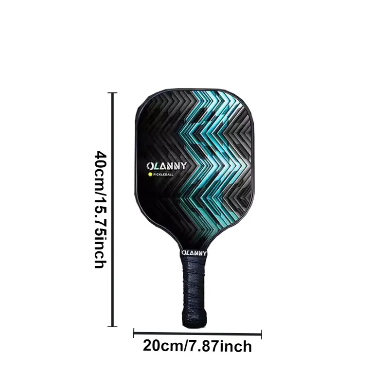 Pickleball Paddle Brand Good Quality UV Printed Vertical Pattern Abstract Design Student Sports Court Portable Accesories