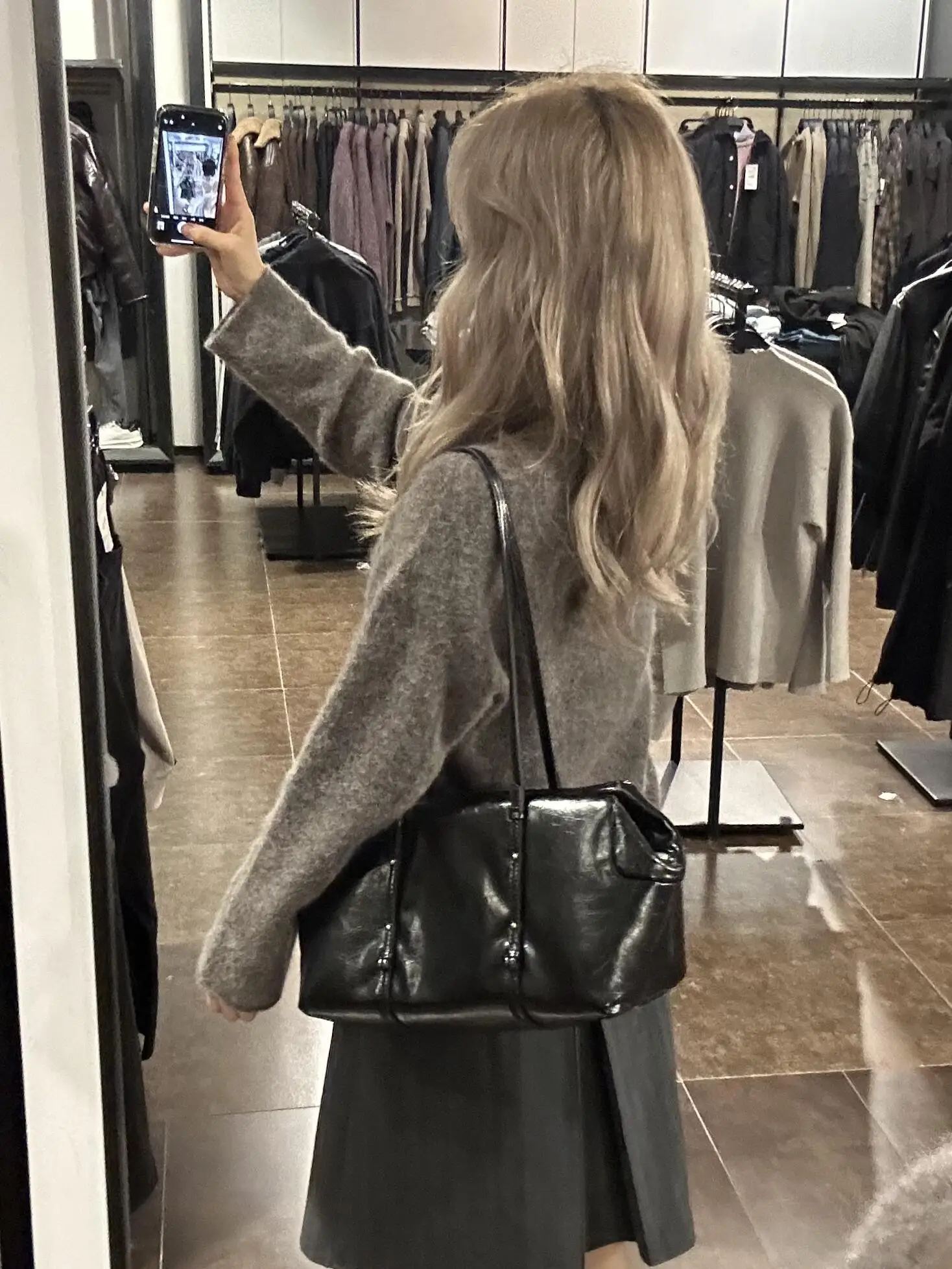

Fall Winter New Sle Large Capaci Single oulder Tote Bag Retro Versatile Commute Boston Underarm Bag Women's Handbag