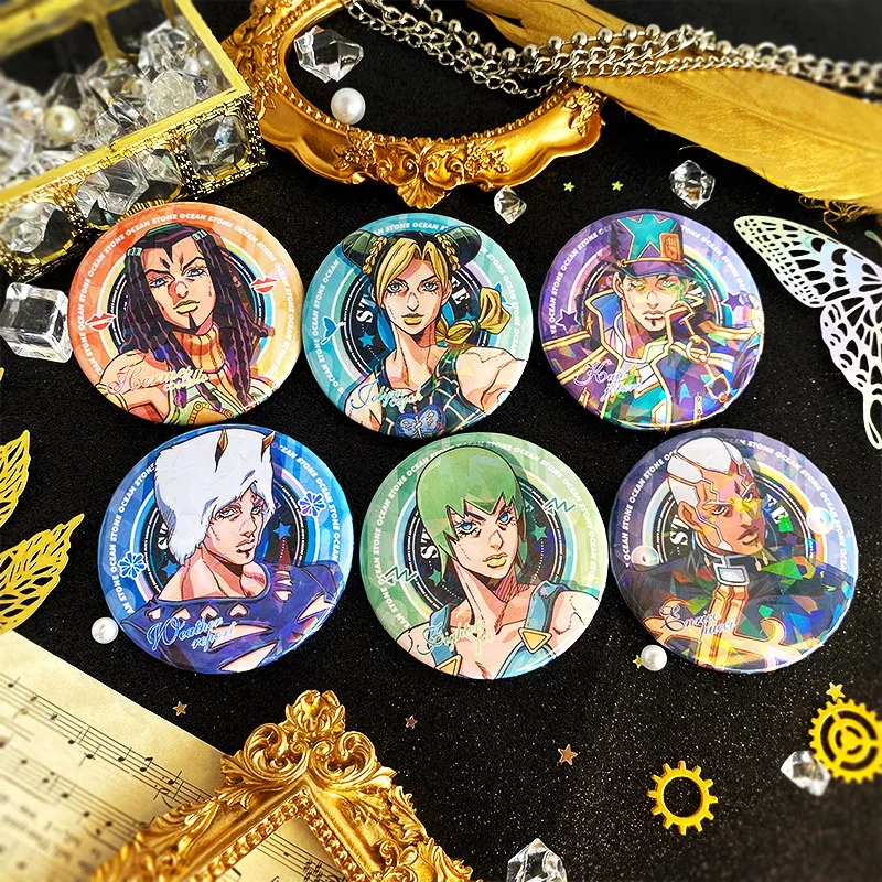 Аниме JOJO Wonderful Adventure Аниме Окружающее аниме Guzi Bajiang Брошь Значок Рюкзак Подвеска Аксессуары Аниме JOJO Wonderful Adventure Аниме Окружающее аниме Guzi Bajiang Брошь Значок Рюкзак Подвеска Аксессуары