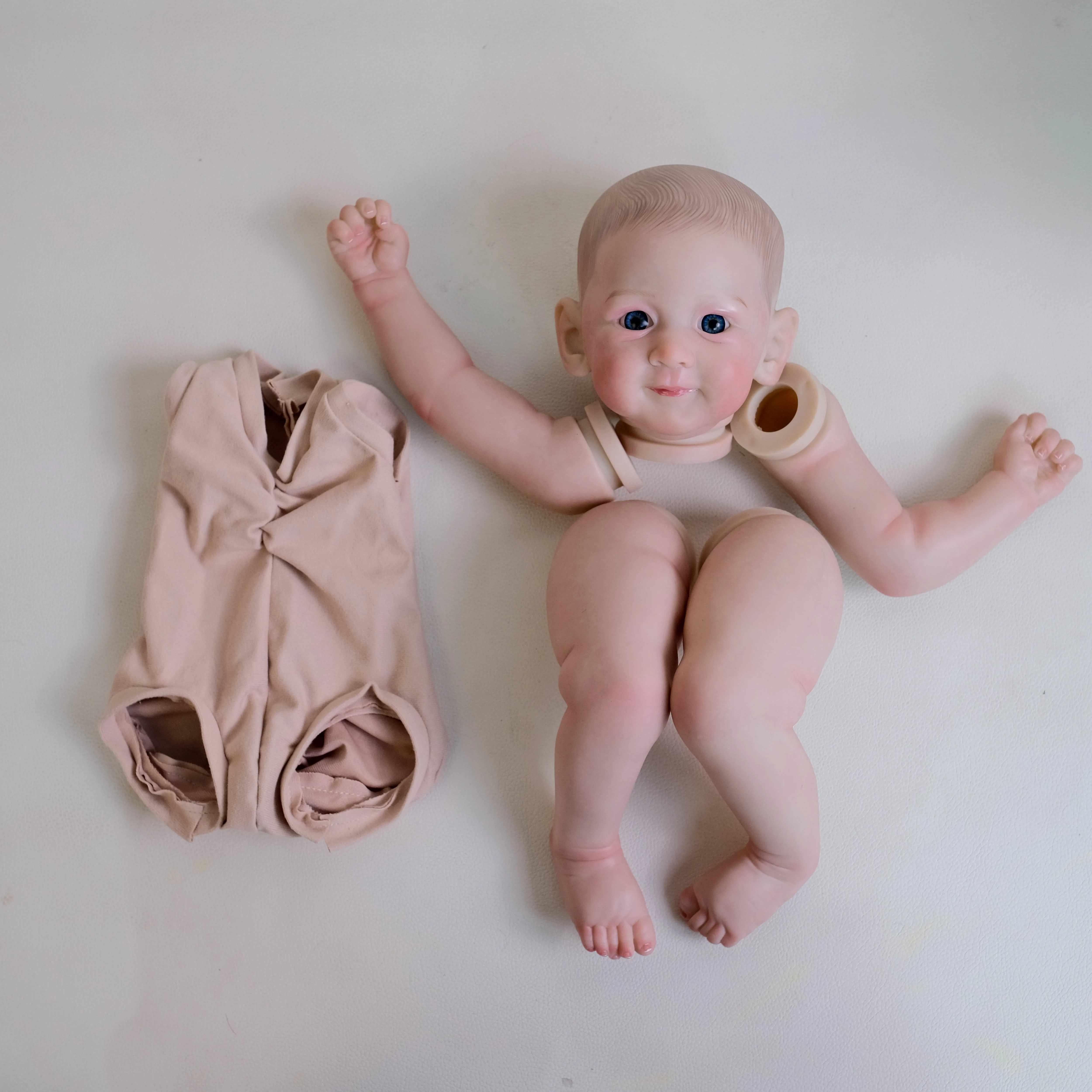 

NPK 20inch Prince Henry Reborn Baby Doll - Lifelike Soft Touch Flexible Finished Doll Parts Already Painted