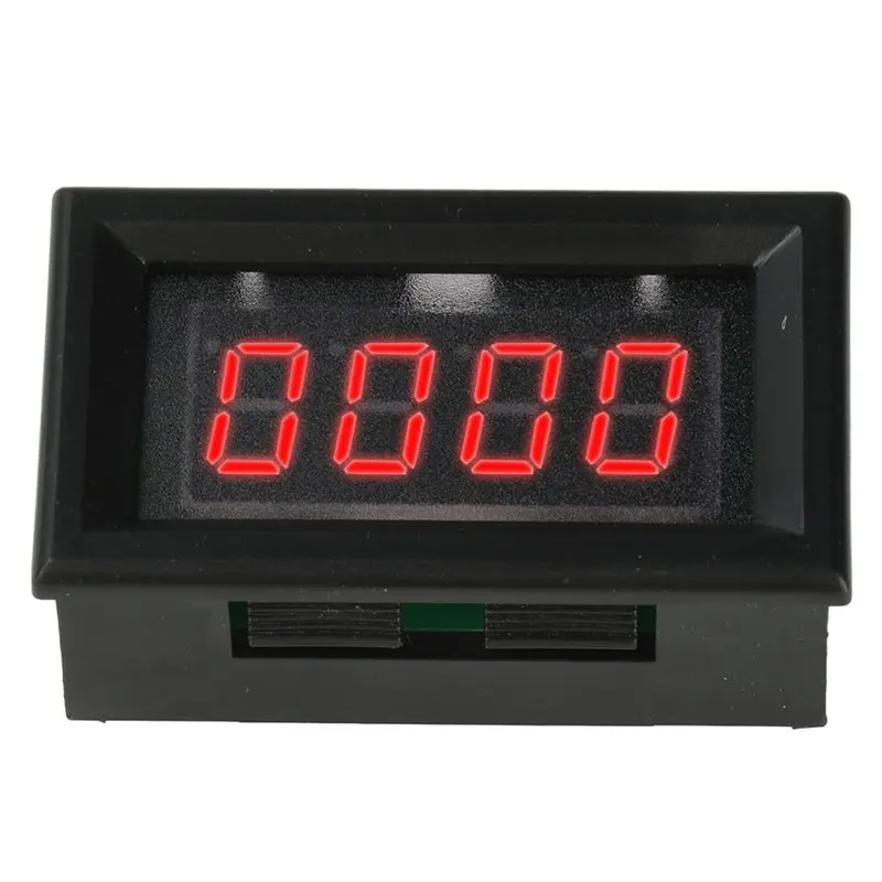 AB41-4Bit High Voltage Voltmeter DC 1000V 2000V 3000V LED Digital VOLT Meter Display For 5V 12V Battery Monitor TEST