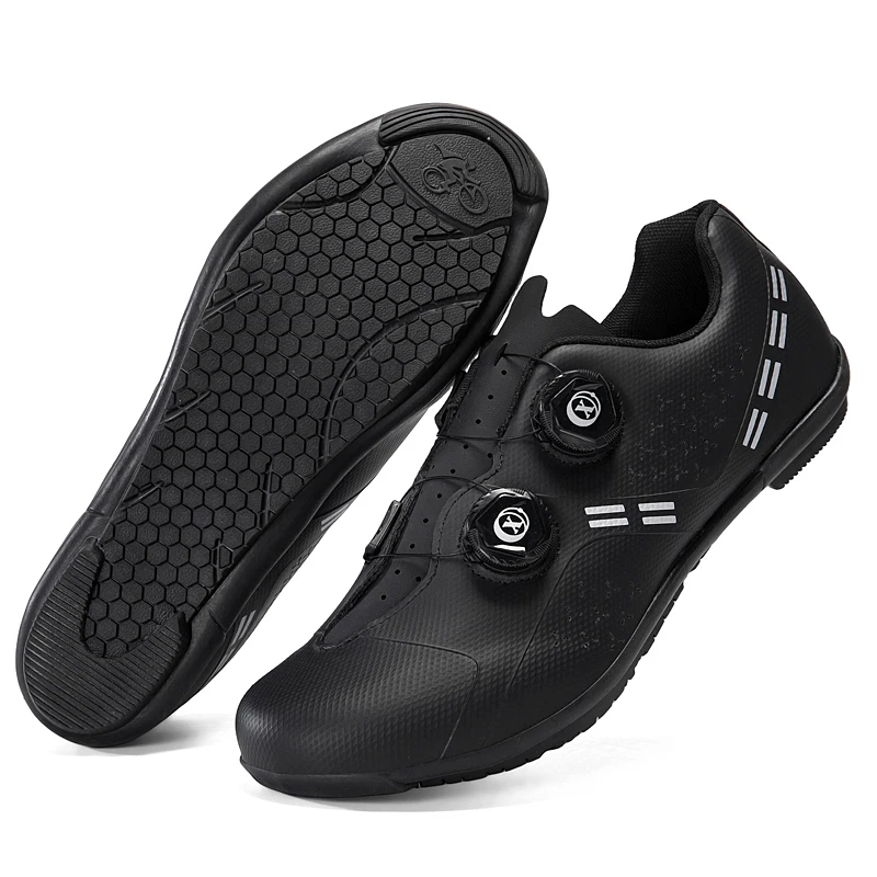 Road Cycling Shoes Male Breathable Summer Self-Locking Cleat Non-Slip Mountain Bicycle Shoe Men's SPD Racing Sneaker Lightweight