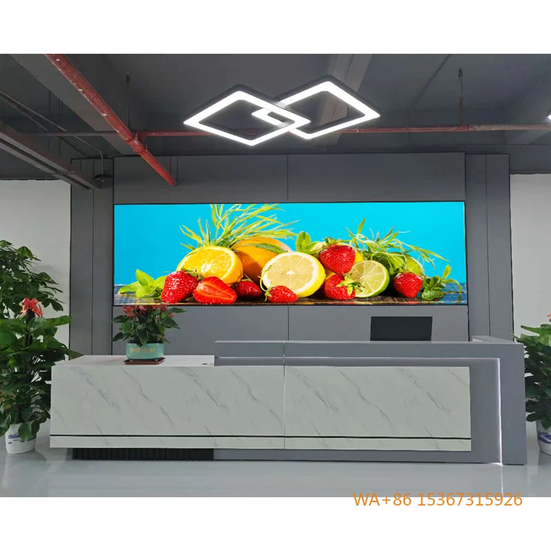 

P1.86 Indoor Small Pitch LED Screen HD Dynamic Display for Milk Powder Ingredient Digital Poster