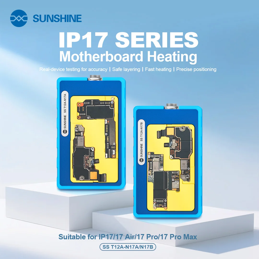 

SUNSHINE SS T12A-N17A/N17B Motherboard Repair Heating System Safe Layering Fast Heating Precise Positioning Motherboard Heating