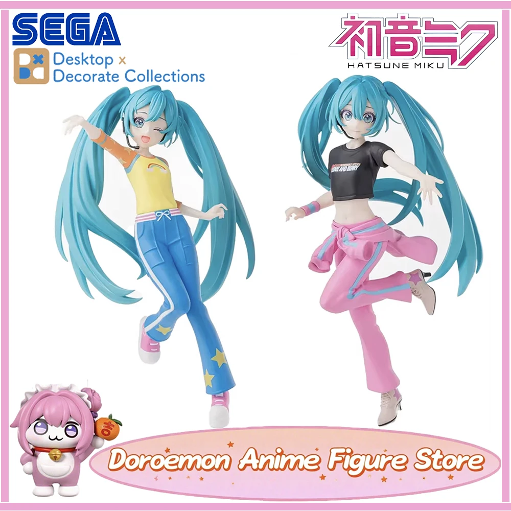 En Stock Original Sega Desktop X decorar colecciones Hatsune Miku X Oshare Majo: Love and Berry Anime Kawaii figuras modelo Juguetes