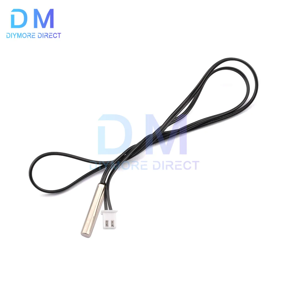 NTC Thermistor Temperature Sensor 3950 1% High Precision Waterproof Probe Wire 10K 1% 3950 0.5M