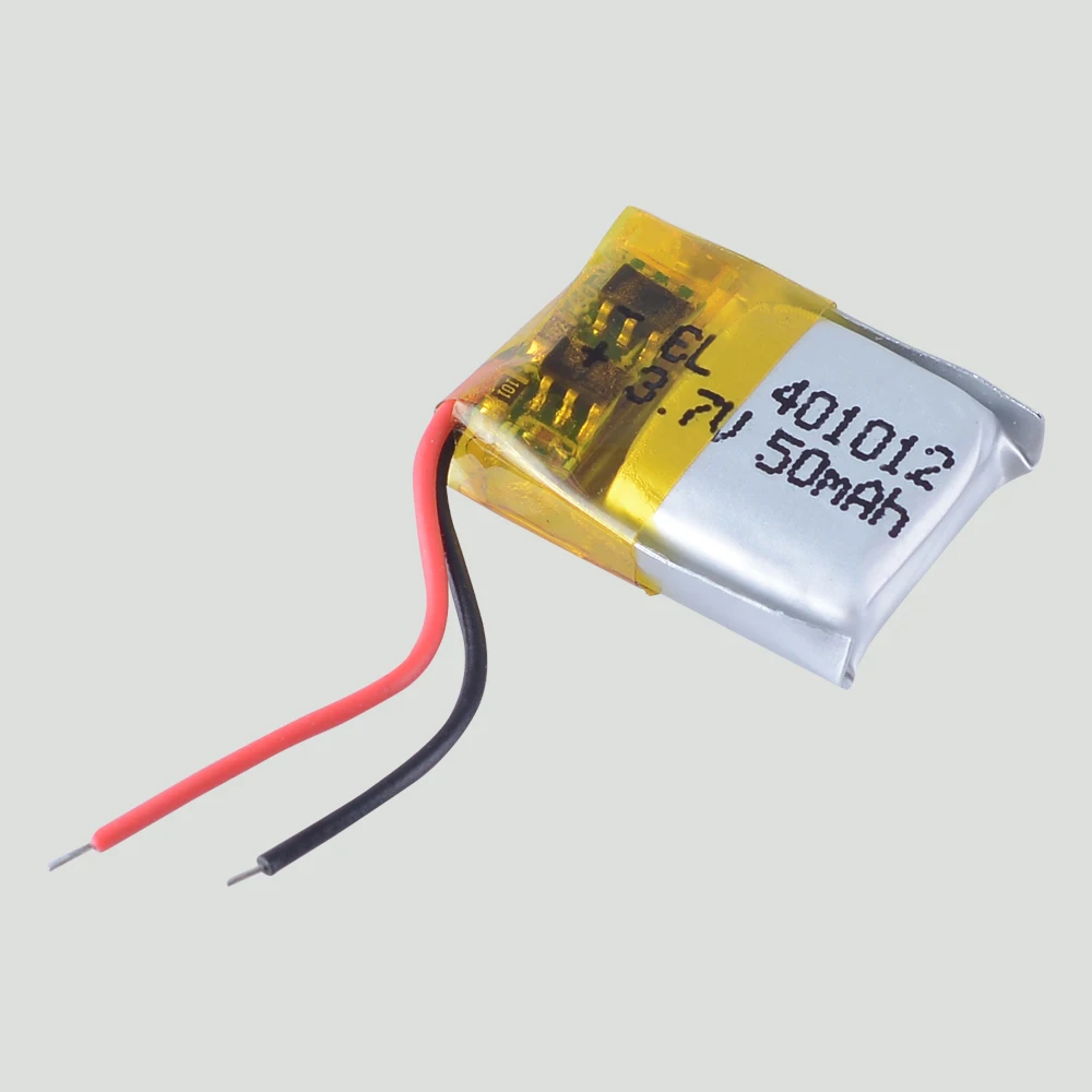 10Pcs 301012 501012 601012 401012 401012P 3.7V 50mAh 리튬 폴리머 리튬 충전식 Lipo 배터리