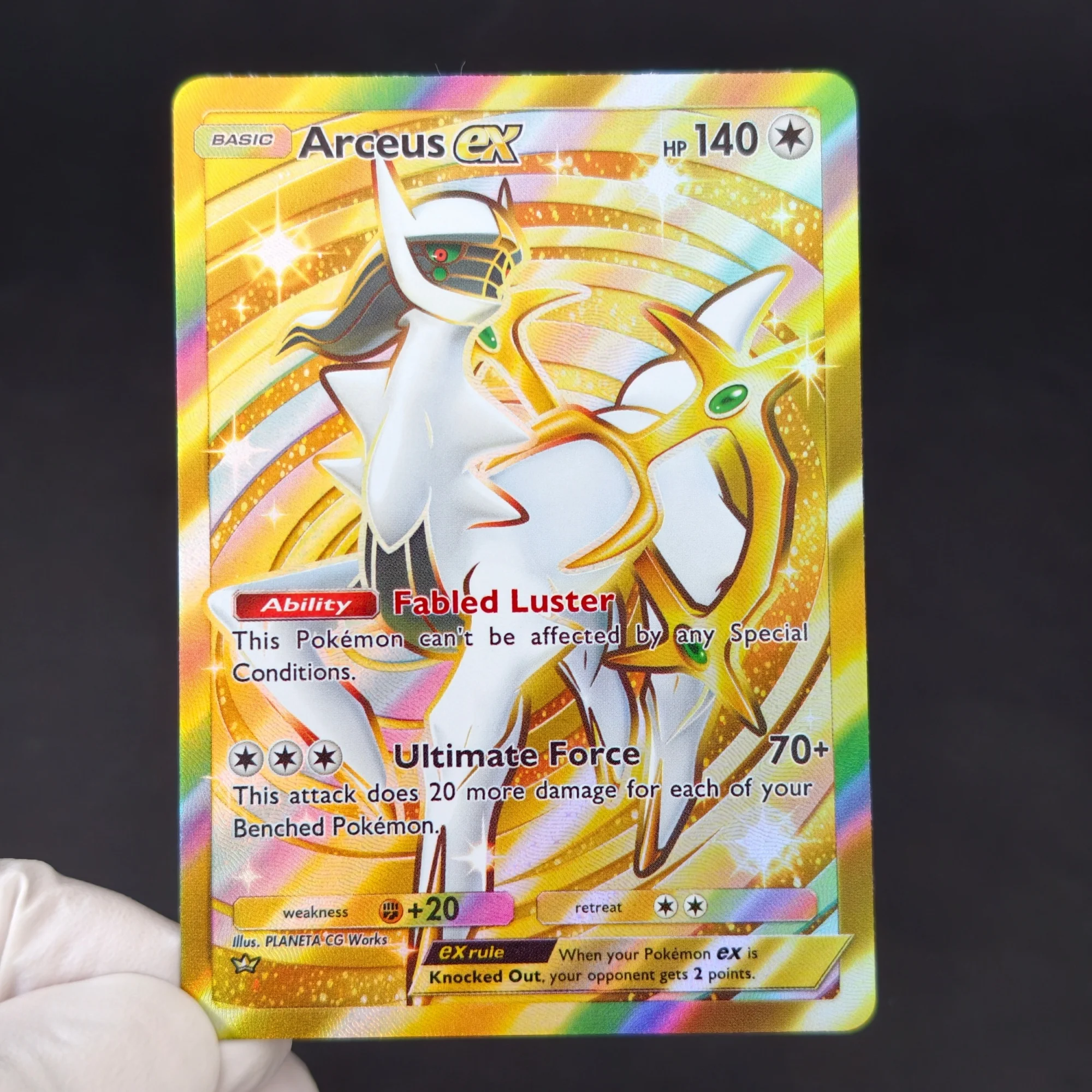 Proxy/TCG Pocket Collection Card English PKM A1/A2/A3 Gold Holo Colorful Flash Textured Self Made Classic Game Anime Cards